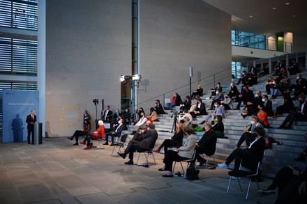 Culture at the Chancellery, Berlin, Germany - 28 Mar 2022
