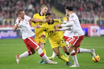 Poland v Sweden, FIFA World Cup Playoff, Chorzow, Poland - 29 Mar 2022