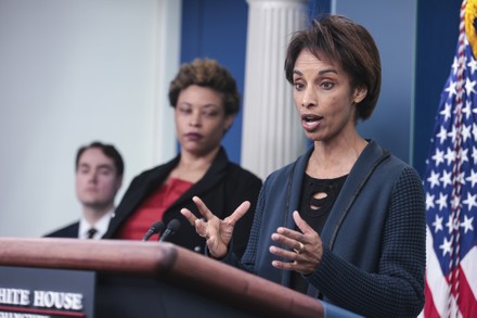 Andrew Bates Holds Daily White House Briefing, Washington, District of ...