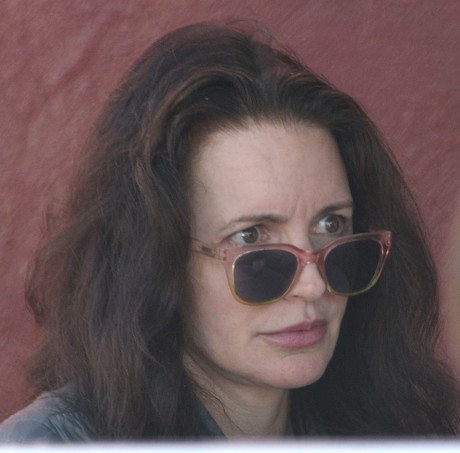 Exclusive - Sex and the City star Kristin Davis seen out and about having a coffee with a friend, Brentwood, California, USA - 29 Mar 2022