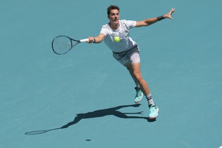 Thanasi Kokkinakis Aus Defeated By Alexander Editorial Stock Photo ...