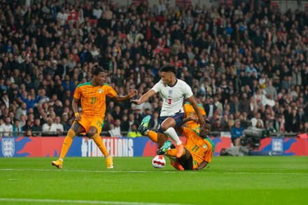 England v Ivory Coast, International, Friendly, Football, Wembley Stadium, London UK - 29 Mar 2022