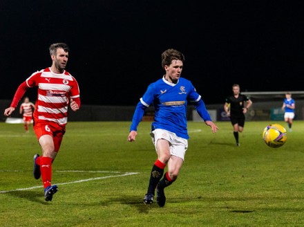 Rangers B Team Defender Jack Harkness Editorial Stock Photo - Stock ...