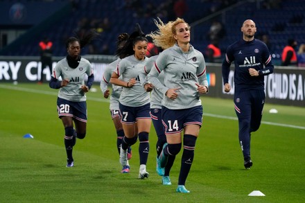 Oceane Toussaint Psg Warms Before Match Editorial Stock Photo - Stock ...