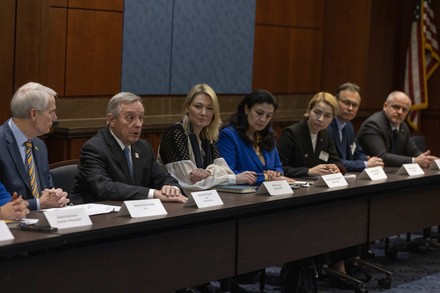 Senate meets with members of the Ukrainian Parliament, Washington, D.C, USA - 30 Mar 2022
