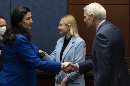 Senate meets with members of the Ukrainian Parliament, Washington, D.C, USA - 30 Mar 2022
