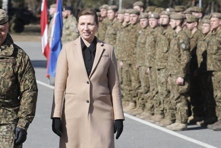 Prime Minister Of Denmark Mette Frederiksen Visits Latvia, Riga - 31 ...