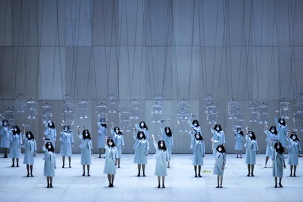 Palau de les Arts in Barcelona premieres opera play Macbeth, Spain - 31 Mar 2022