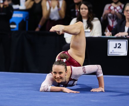 Arizonas Sirena Linton Competes On Balance Editorial Stock Photo