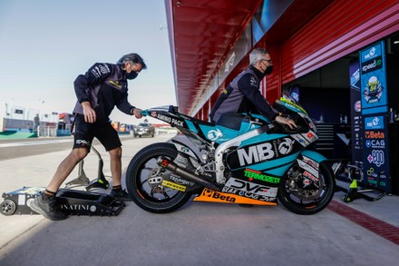 Members Spanish Fermin Aldeguer Move Motorcycle Editorial Stock Photo