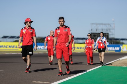 Members Ducati Lenovo Team Walk Towards Editorial Stock Photo - Stock