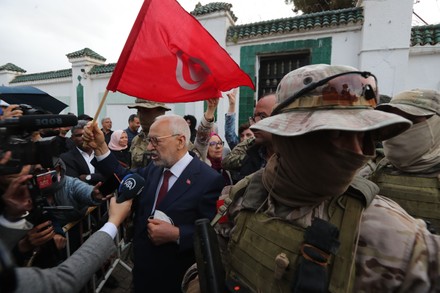 Tunisia's Speaker of the dissolved Parliament Rached Ghannouchi summoned, Tunis - 01 Apr 2022