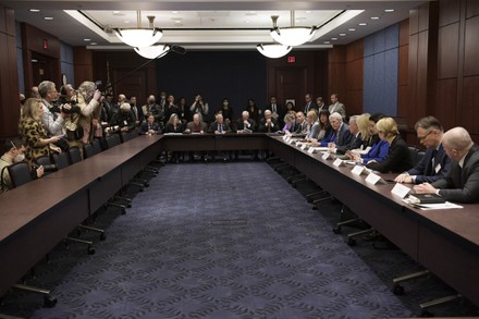 Senators Portman, Durbin Hold A Ukraine Parliament Meeting, Washington Dc, United States - 30 Mar 2022