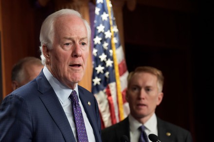 Sen Cornyn And GOP Members Hold A US-MX Press Conference, Washington Dc, United States - 30 Mar 2022