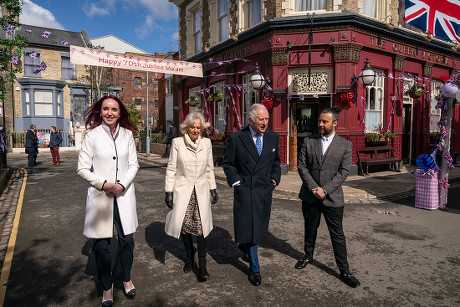 Royal visit to set of EastEnders, BBC studios, Elstree, Hertfordshire, UK - 01 Apr 2022