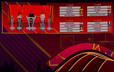 Qatar Doha Fifa World Cup Final Draw - 01 Apr 2022 Stock Pictures ...