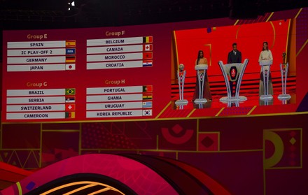 Qatar Doha Fifa World Cup Final Draw - 01 Apr 2022 Stock Pictures ...