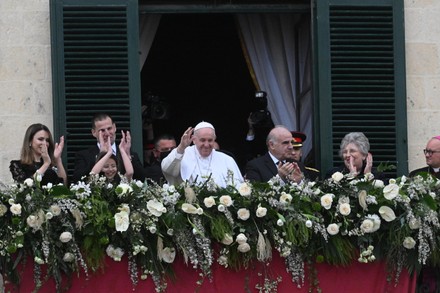Pope Francis visits Malta, La Valletta - 02 Apr 2022