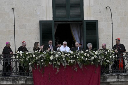 Pope Francis visits Malta, La Valletta - 02 Apr 2022