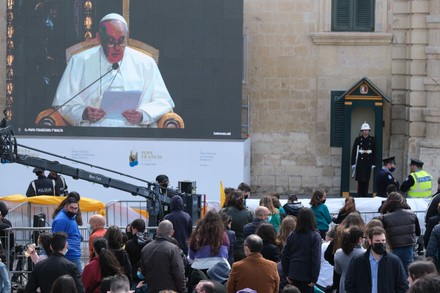 Pope Francis visit to Malta - 02 Apr 2022