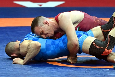 Leri Abuladze Celebrates After Defeating Editorial Stock Photo