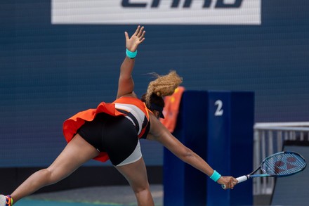 Naomi Osaka Jpn Vs Iga Swiatek Editorial Stock Photo - Stock Image