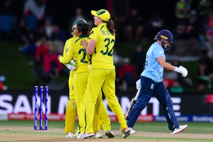 Women's World Cup Australia vs England, Christchurch, New Zealand - 03 Apr 2022