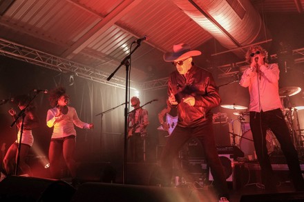 British acid country band Alabama 3 performs in Southampton, UK - 01 Apr 2022