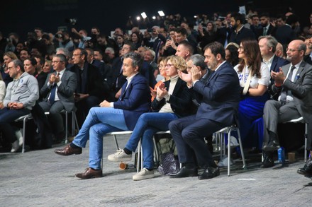 Emmanuel Macron Presidential campaign, La Defense Arena, Paris, France - 02 Apr 2022