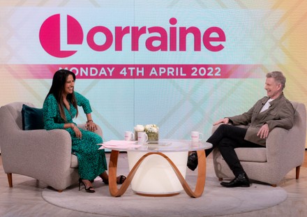 'Lorraine' TV show, London, UK - 04 Apr 2022