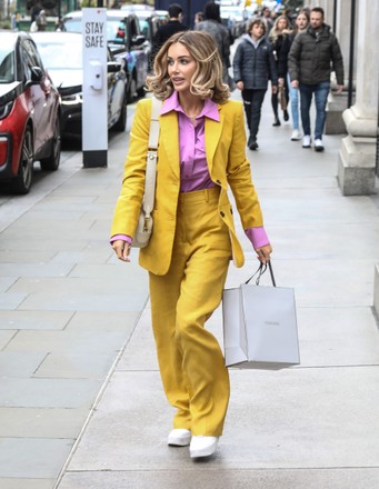 Laura Anderson shopping at Tom Ford, London, UK - 05 Apr 2022