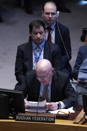 United Nations Security Council Meeting On War In Ukraine, New York City, United States - 05 Apr 2022