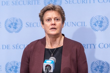 United Kingdom Ambassador Un Barbara Woodward Editorial Stock Photo ...