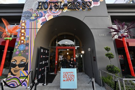 Grand opening preview for Hotel Ziggy on the Sunset Strip, Los Angeles, California, USA - 05 Apr 2022