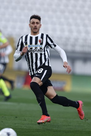 Michele Collocolo Ascoli Calcio 1898 Action Editorial Stock Photo