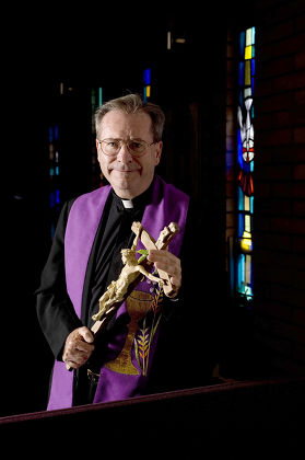 Trained exorcist Father Gary Thomas, Saratoga, America - May 2009