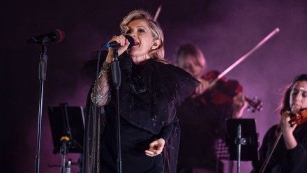 Goldfrapp in concert at the Usher Hall, Edinburgh, Scotland, UK - 07 Apr 2022