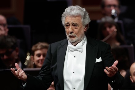 Placido Domingo performs at the Teatro Colon in Buenos Aires, Argentina ...