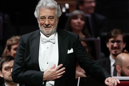 Placido Domingo performs at the Teatro Colon in Buenos Aires, Argentina ...