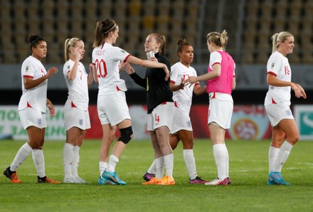 North Macedonia Women v England Women, FIFA 2023  World Cup Qualifier, Group D, Football, Tose Proeski Arena, Skopje, North Macedonia - 08 Apr 2022