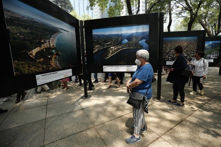 Mexico City hosts Yann Arthus-Bertrand photographic exhibition, Catalonia from the Sky - 08 Apr 2022