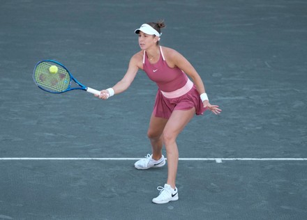 Belinda Bencic Sui Defeated Paula Badosa Editorial Stock Photo - Stock ...