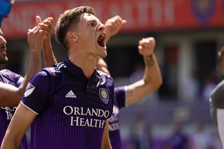 Rodrigo Schlegel 15 Orlando City Celebrates Editorial Stock Photo ...