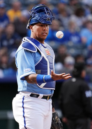 Apr 09, 2022: Kansas City Royals catcher Salvador Perez (13