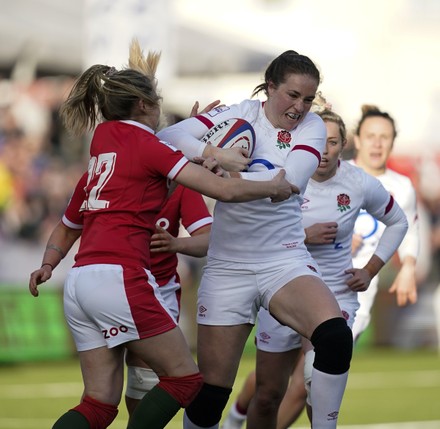 England v Wales, TikTok Womens Six Nations Rugby International, Kingsholm Stadium Gloucester Uk - 09 Apr 2022