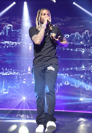 Rapper Lil Durk in concert during the '7220' Tour at YouTube Theater, Inglewood, California, USA - 09 Apr 2022