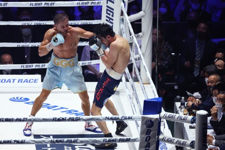 Boxing : WBA & IBF Middleweight World Championship : Gennady Golovkin vs Ryota Murata, Saitama, Japan - 09 Apr 2022