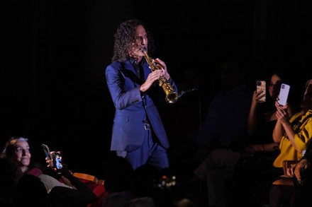 Kenny G in concert at The Parker, Fort Lauderdale, Florida, USA - 10 Apr 2022