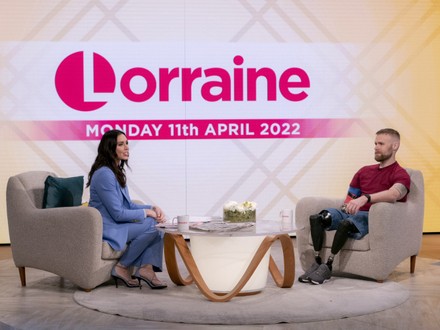 'Lorraine' TV show, London, UK - 11 Apr 2022
