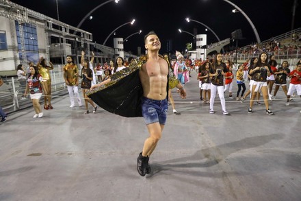 Israel Cassol Model Presenter Sbtmg During Editorial Stock Photo